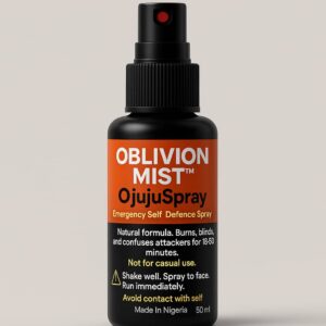 Oblivion Mist (aka OjujuSpray) Emergency Self-defence Spray